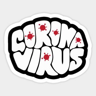 Covid-19 Corona Virus Sticker